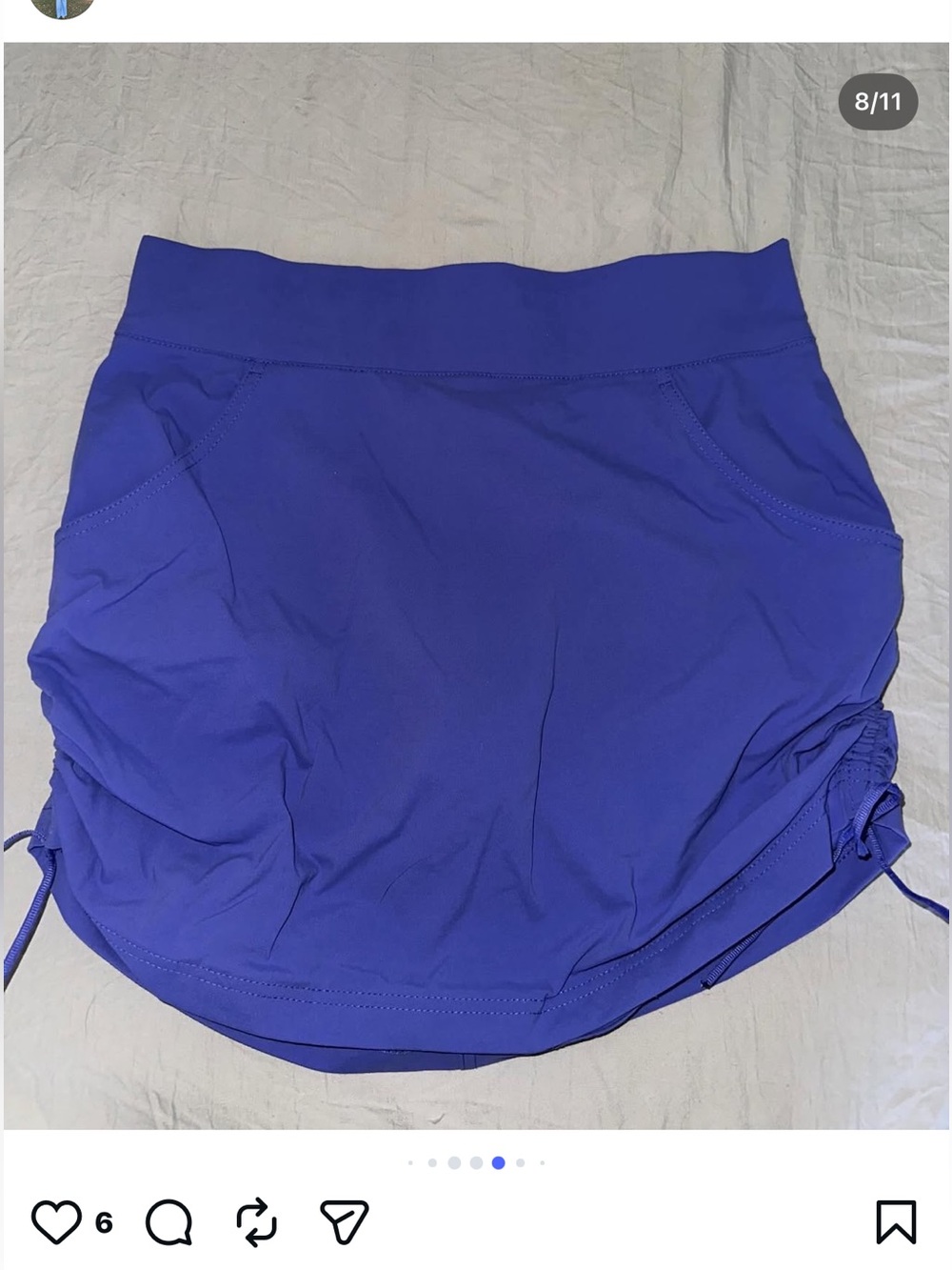 Columbia Purple Active Skort